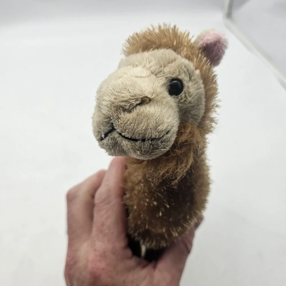 GANZ Webkinz Camel Plush Stuffed Animal Toy Small Tan Brown Soft Cute Kawaii